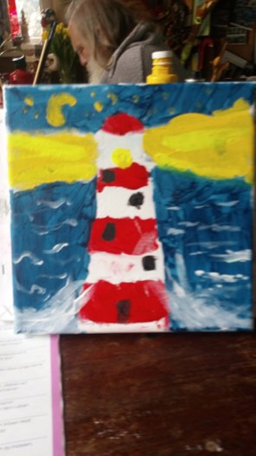 Johannes Dietrich und Petra Schubert — Künstler in Heideblick — Zeichnung